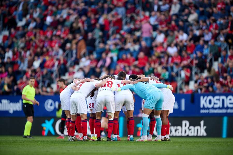 Sevilla not yet safe Sevilla not yet safe