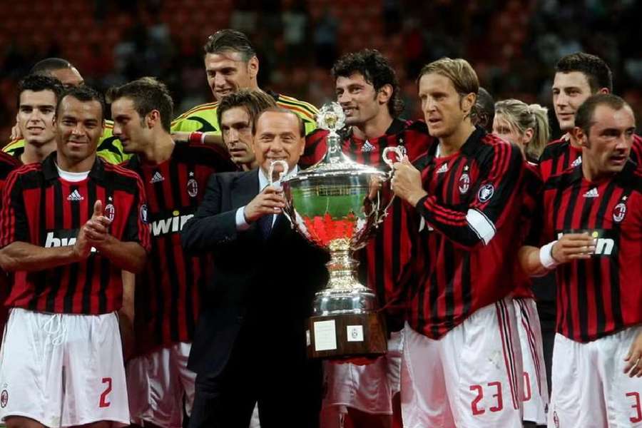 AC Milan And Monza Pay Tribute To 'unforgettable' Ex-owner Silvio ...