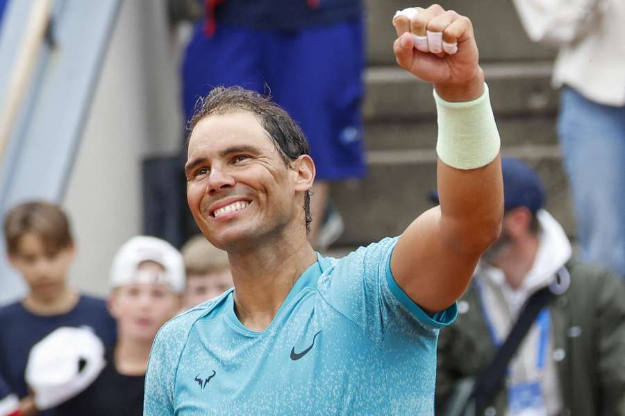 Rafael Nadal à Bastad.