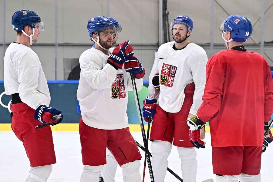 Nečas, Pastrňák a Hertl patří mezi největší hvězdy českého týmu.