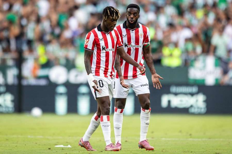 Nico e Iñaki Williams, con el Athletic Nico e Iñaki Williams, con el Athletic