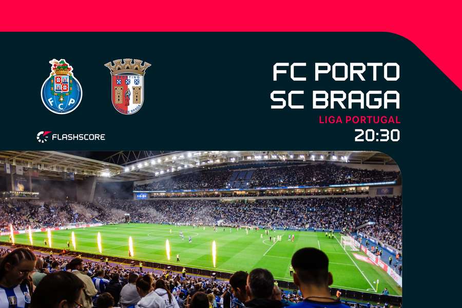 FC Porto e SC Braga encerram ronda oito 