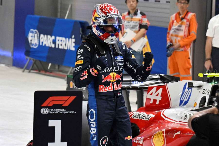 Max Verstappen em Singapura Max Verstappen em Singapura