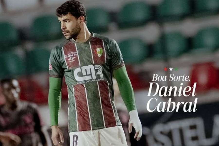 Daniel Cabral fez apenas dois minutos pela equipa principal do Estrela da Amadora