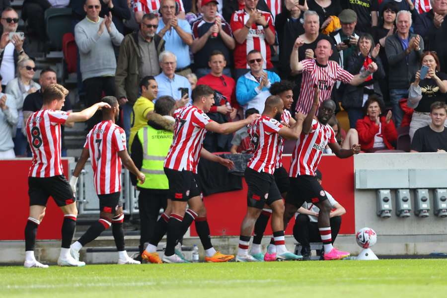 Brentford look set to finish the season in the top half