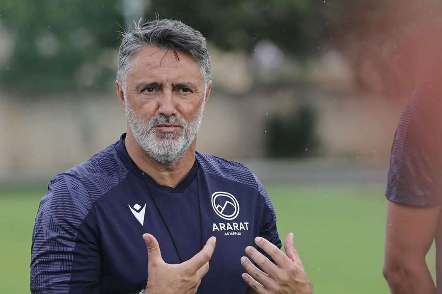 Manuel Tulipa, treinador do Ararat-Armenia