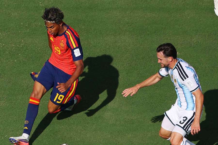 Espanha e Argentina anularam-se nos 90 minutos Espanha e Argentina anularam-se nos 90 minutos