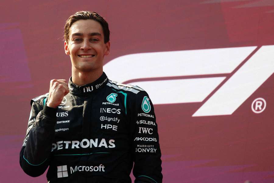 Russell aponta à vitória no GP da Grã-Bretanha Russell aponta à vitória no GP da Grã-Bretanha