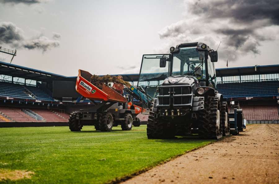 Sparta modernizuje letenský stadion.