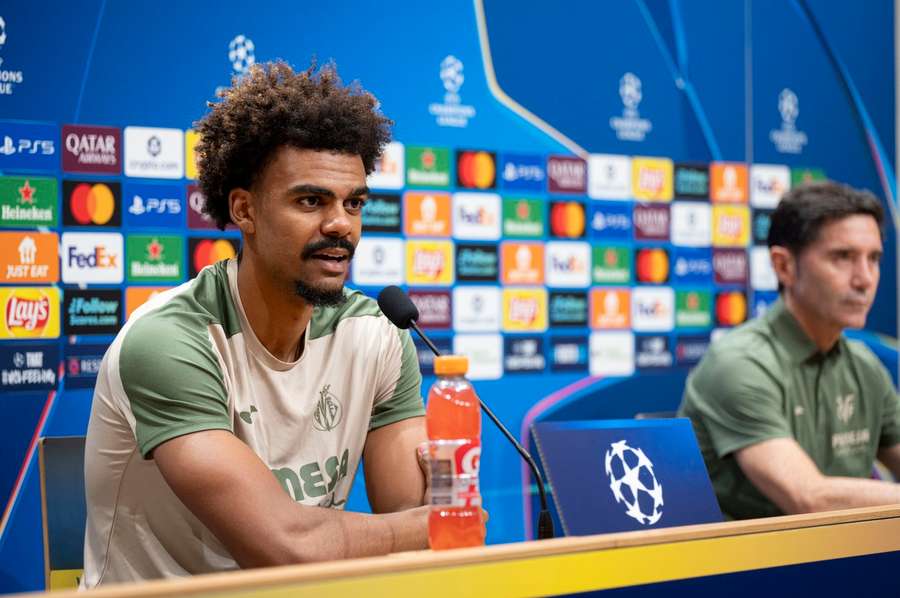 Renato Veiga e Marcelino in conferenza stampa