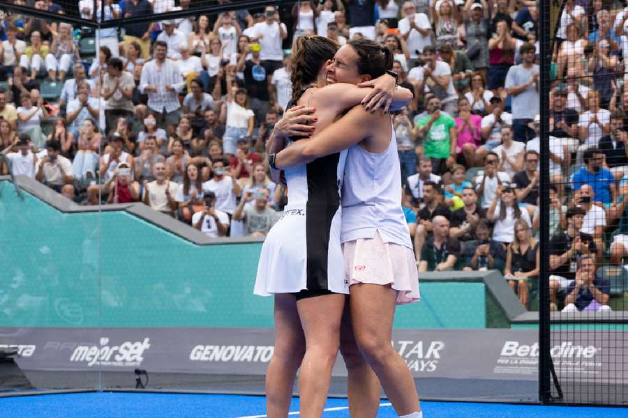 Marta Ortega y Sofía Araújo, campeonas en Génova.