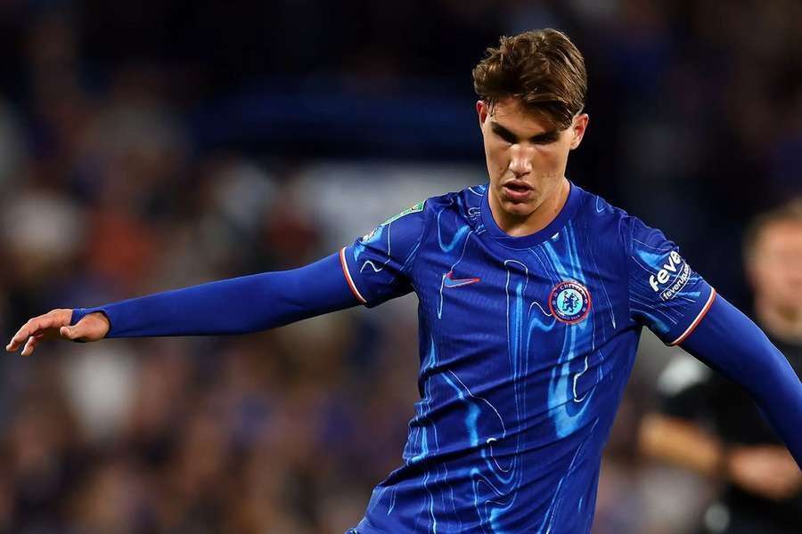 Cesare Casadei, médio do Chelsea