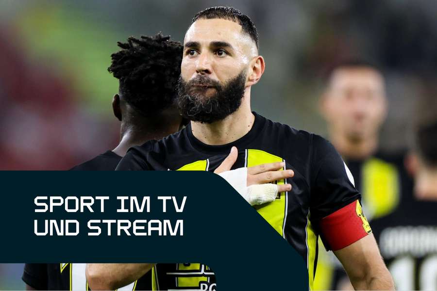 Sport live am Montag: Karim Benzema und Al-Ittihad haben gegen Sepahan ein kleines Finale vor der Brust.