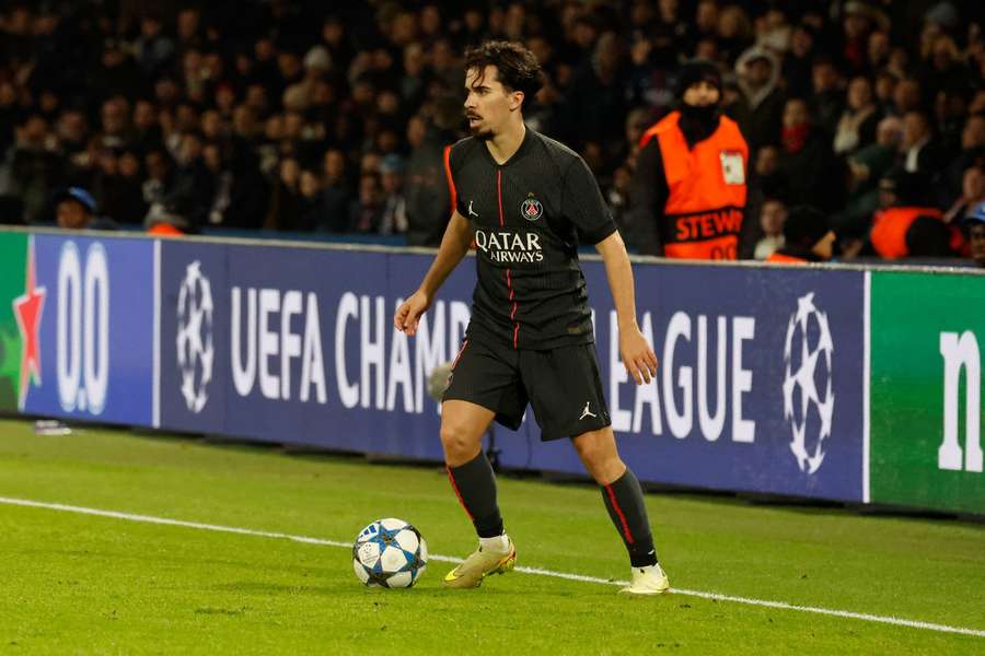 PSG-Mittelfeldspieler Vitinha glänzte beim Champions-League-Erfolg gegen Tottenham. PSG-Mittelfeldspieler Vitinha glänzte beim Champions-League-Erfolg gegen Tottenham.