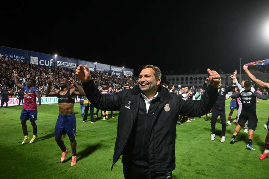 Luís Tralhão, treinador do Torreense