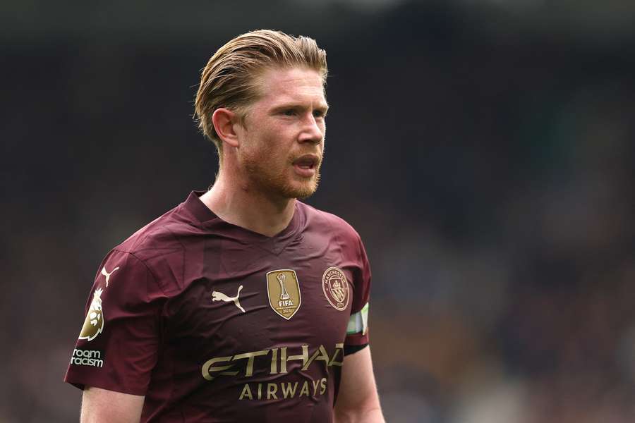Kevin De Bruyne, contra el Everton el sábado
