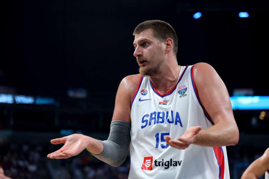 Nikola Jokic war machtlos gegen das serbische Ausscheiden