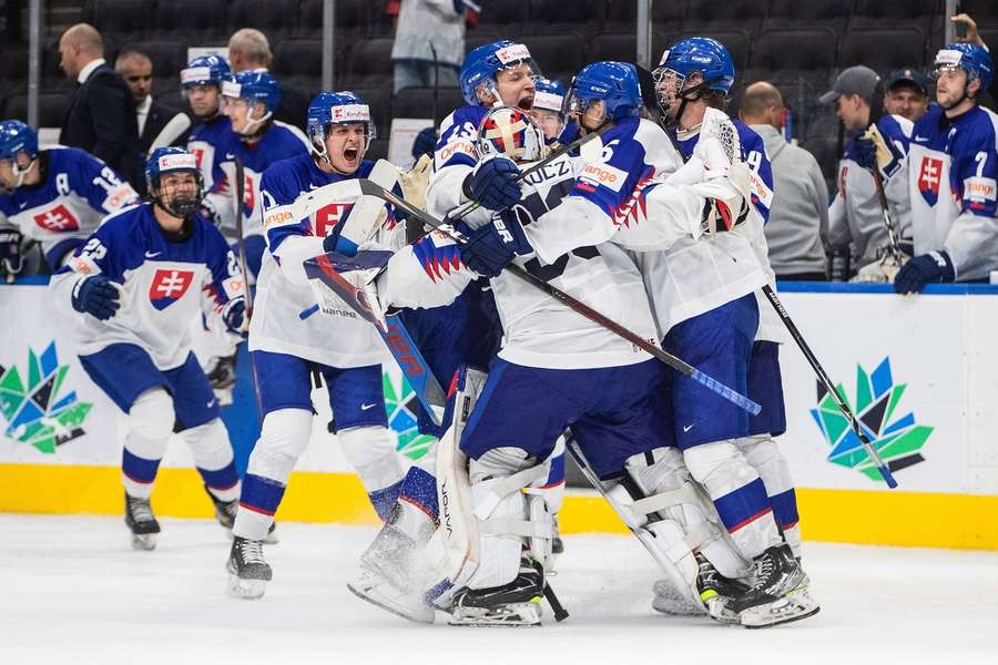 Slovensko se výrazně přiblížilo postupu do čtvrtfinále MS U20.