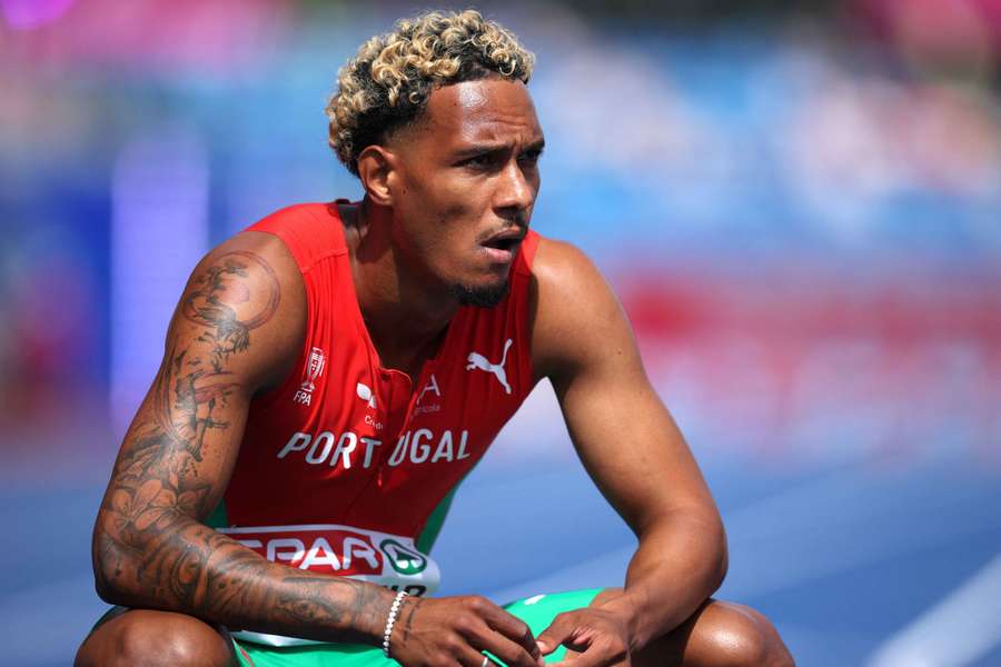 Atleta português Omar Elkhatib Atleta português Omar Elkhatib