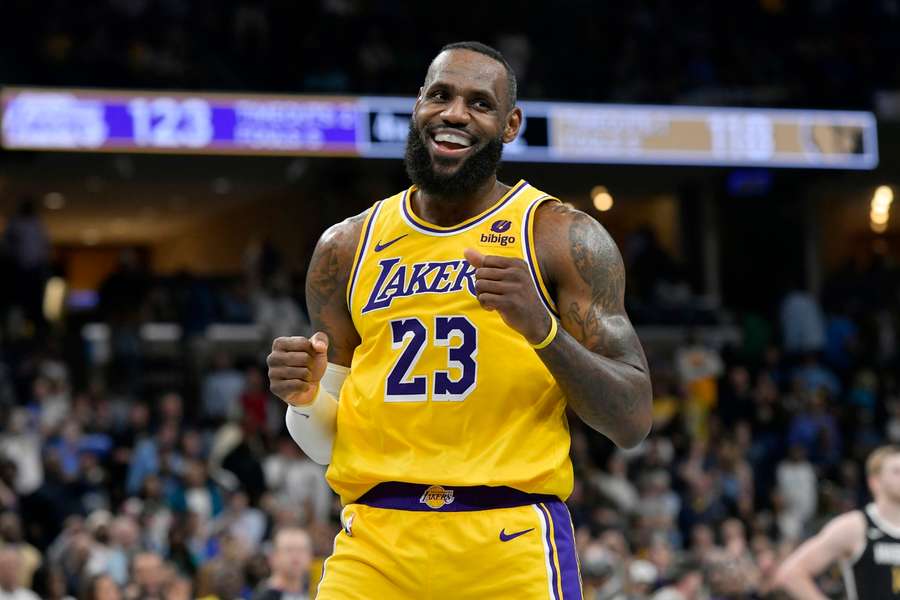 LeBron James von den LA Lakers.