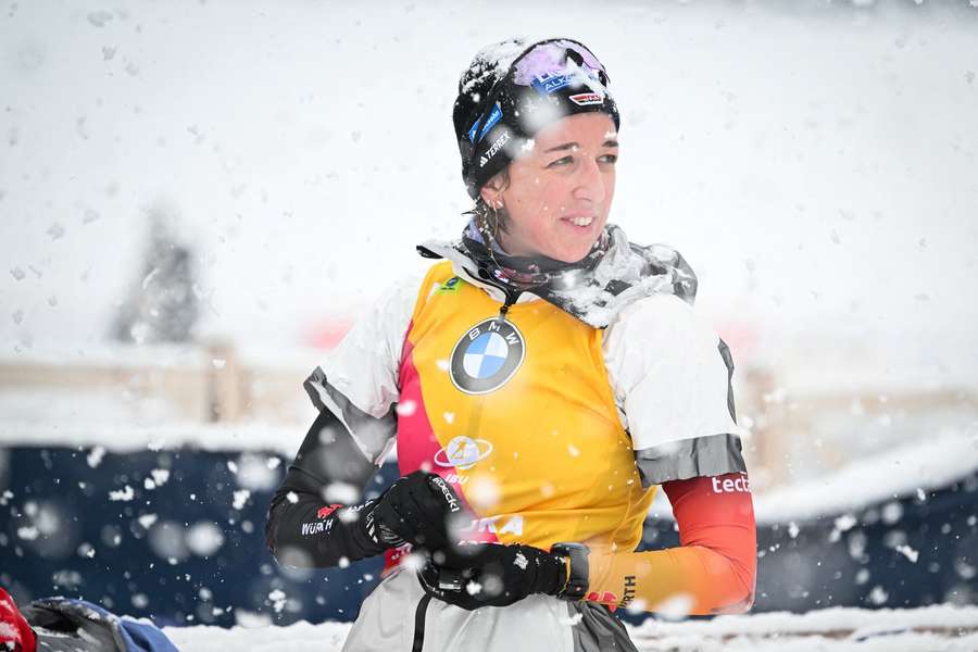 Franziska Preuß möchte das Gelbe Trikot kommendes Wochenende über die Ziellinie bringen Franziska Preuß möchte das Gelbe Trikot kommendes Wochenende über die Ziellinie bringen