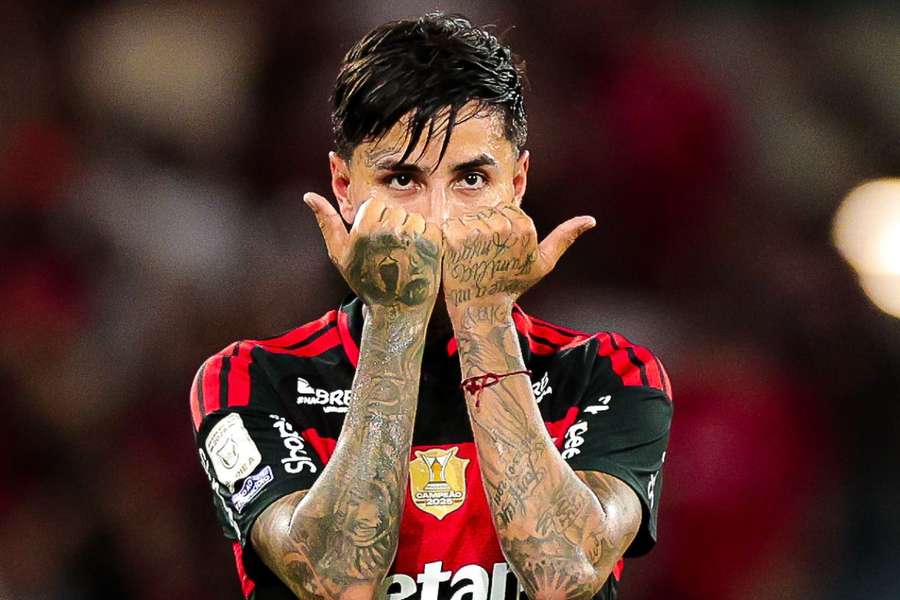 Erick Pulgar destravou o jogo para o Flamengo Erick Pulgar destravou o jogo para o Flamengo