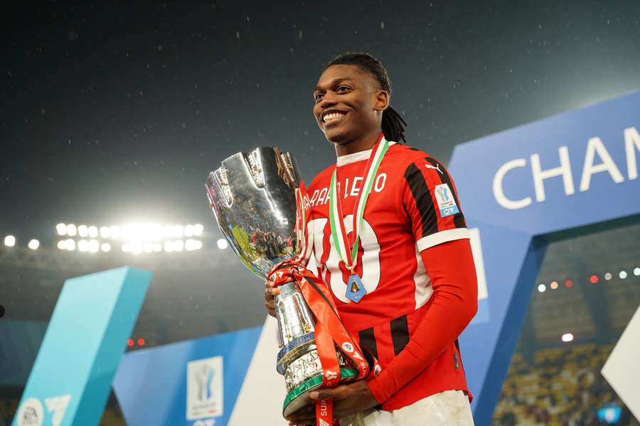 Il sorriso di Rafa Leao