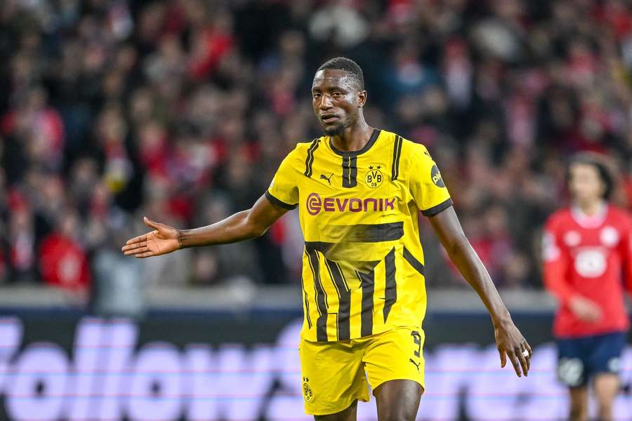 Serhou Guirassy im Champions League-Spiel gegen Lille.