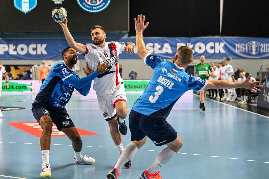 PSG poległo w Płocku, szczypiorniści Wisły wiceliderem grupy w Lidze Mistrzów
