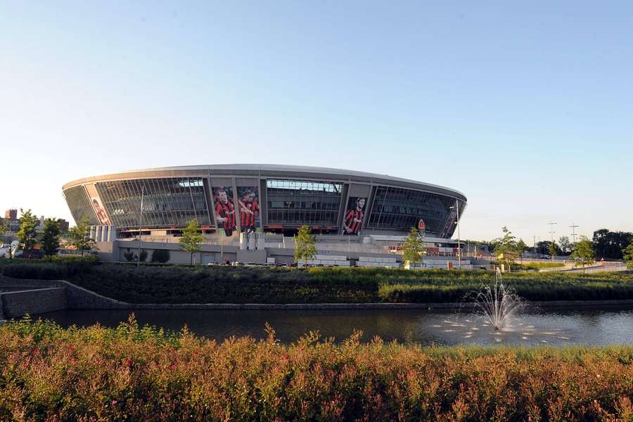 Donbass Arena v Donecku