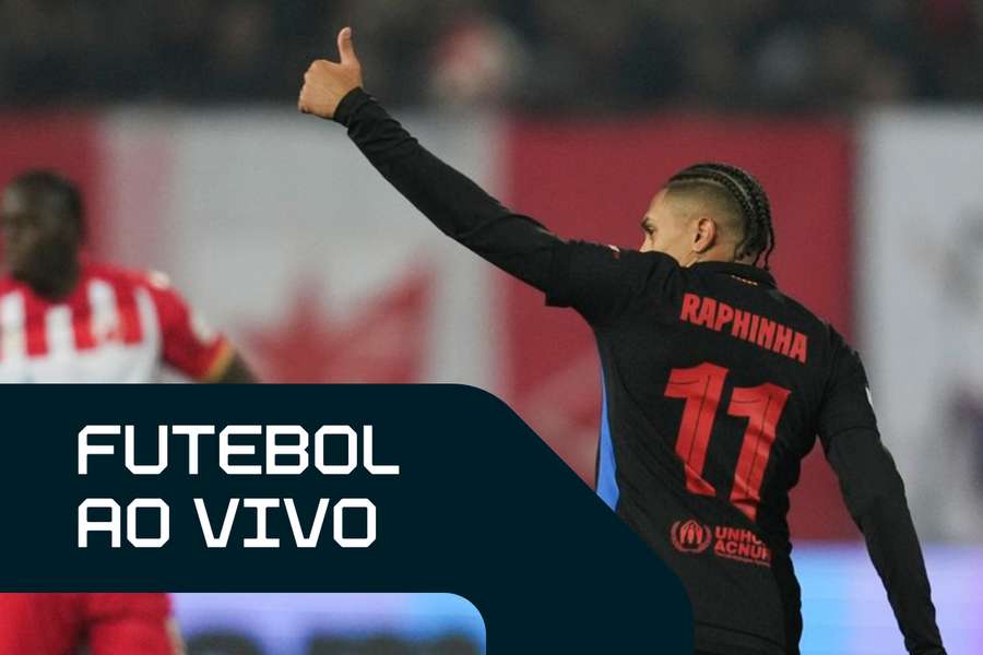 Raphinha segue em êxtase com a camisa do Barcelona