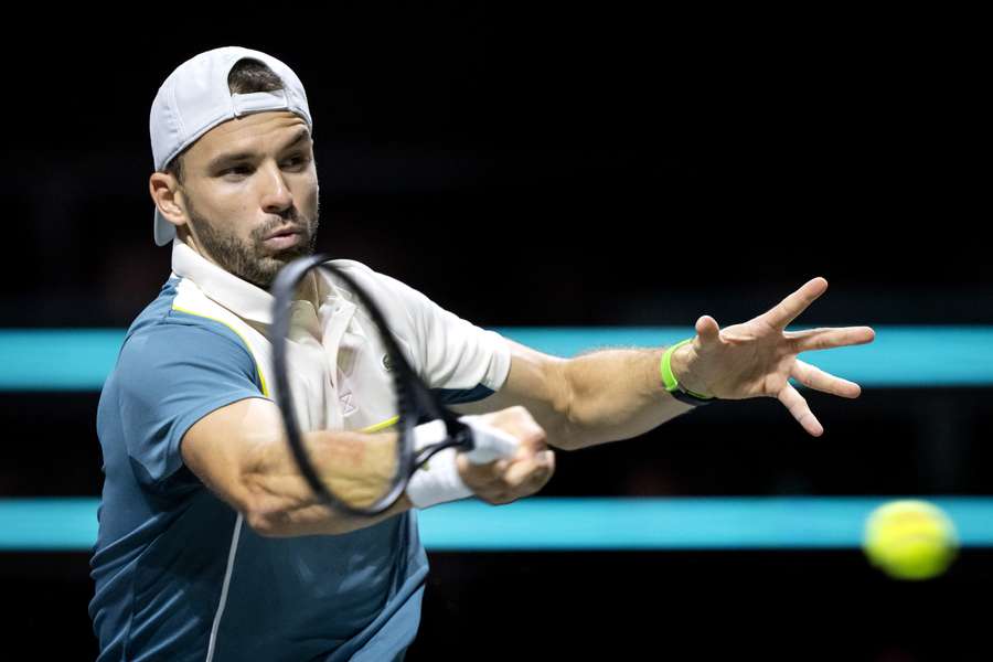 Grigor Dimitrov mag zich gaan opmaken voor de halve finale