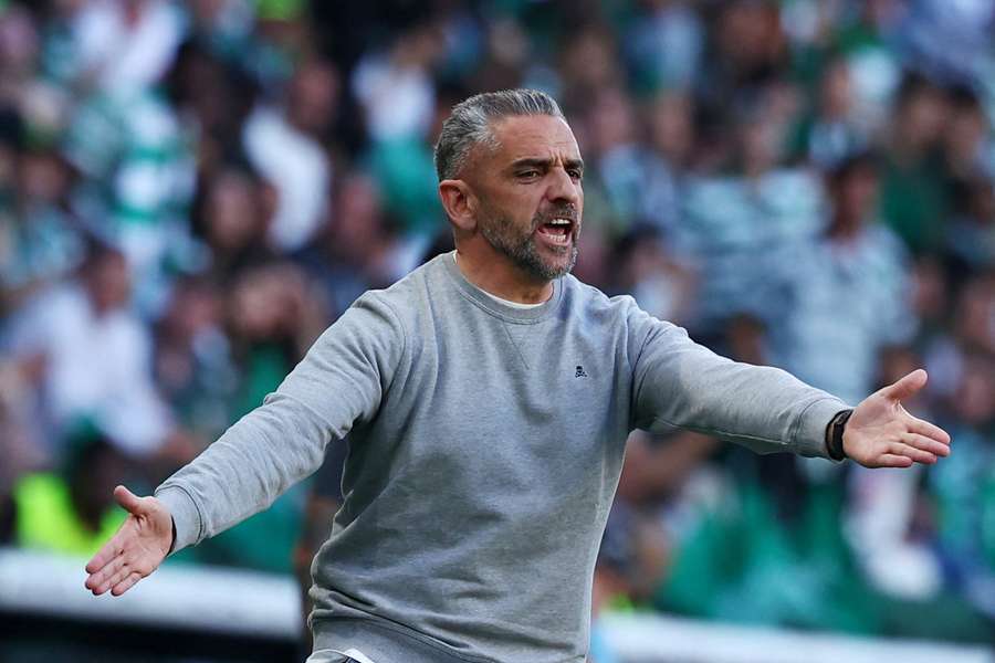 Rui Borges, treinador do Sporting