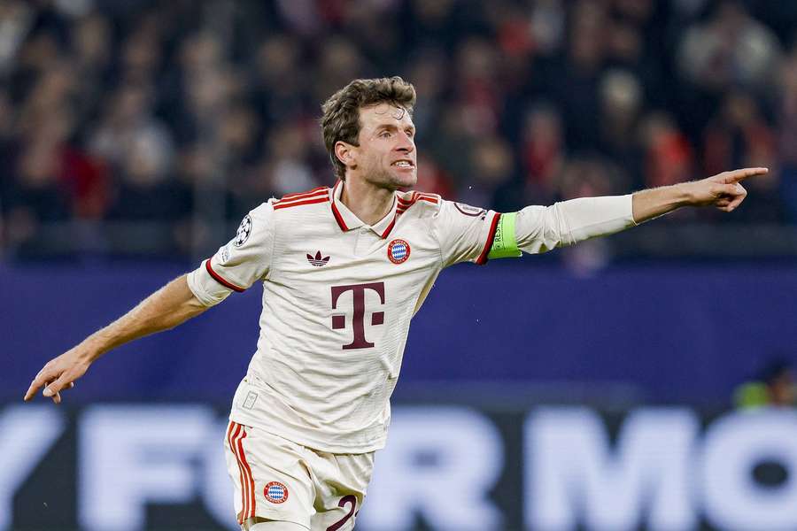 Müller strzelił gola na 1-2 przeciwko Szachtarowi
