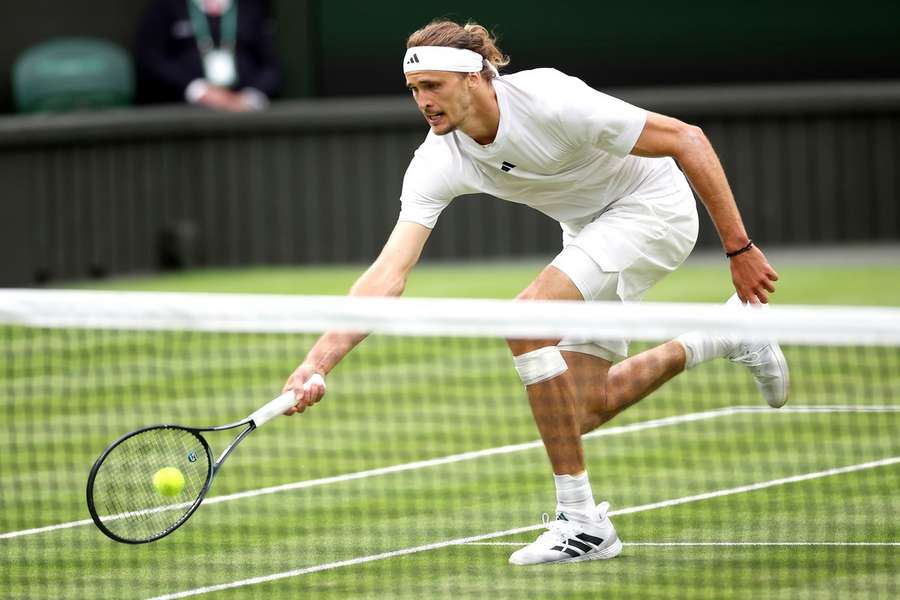 Alexander Zverev vyrovnal svoje wimbledonské maximum.