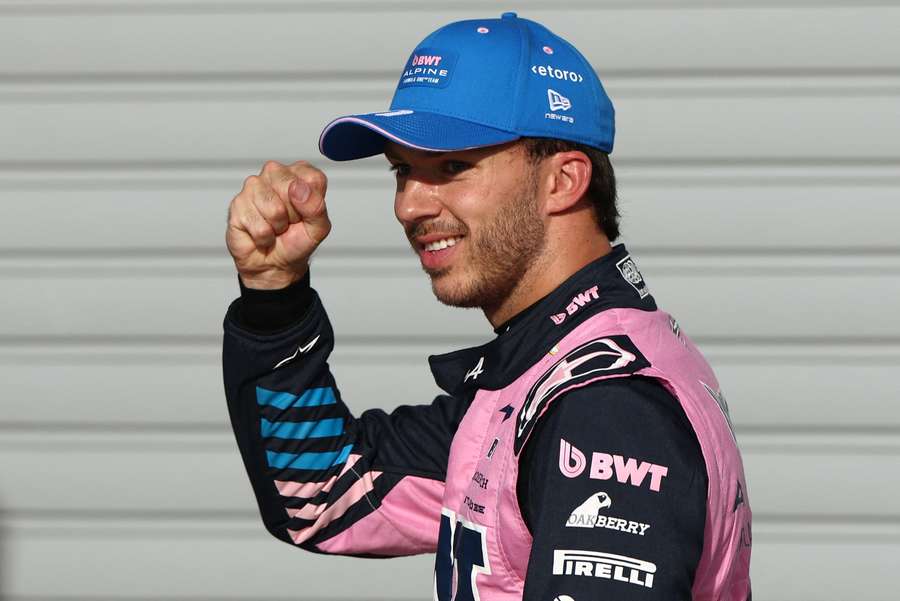 Pierre Gasly ce samedi. Pierre Gasly ce samedi.