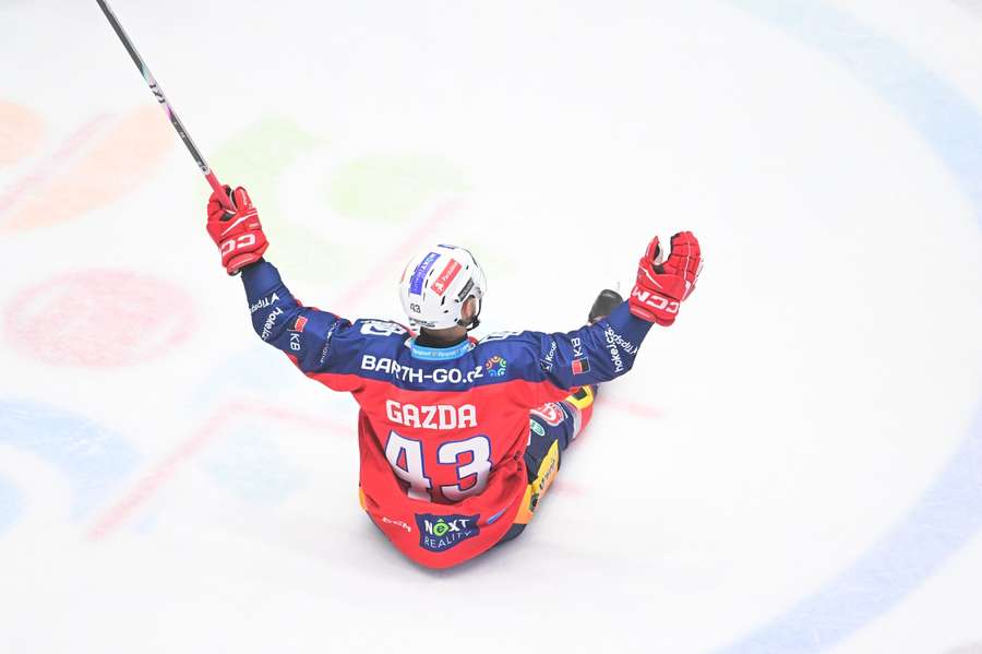 Gazda si proti Třinci připsal dvě asistence.