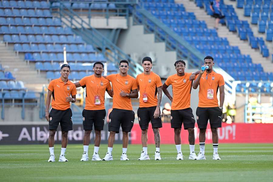 Pedrinho, Eguinaldo, Kaua Elias, Marlon Gomes, Kevin y Alisson Pedrinho, Eguinaldo, Kaua Elias, Marlon Gomes, Kevin y Alisson