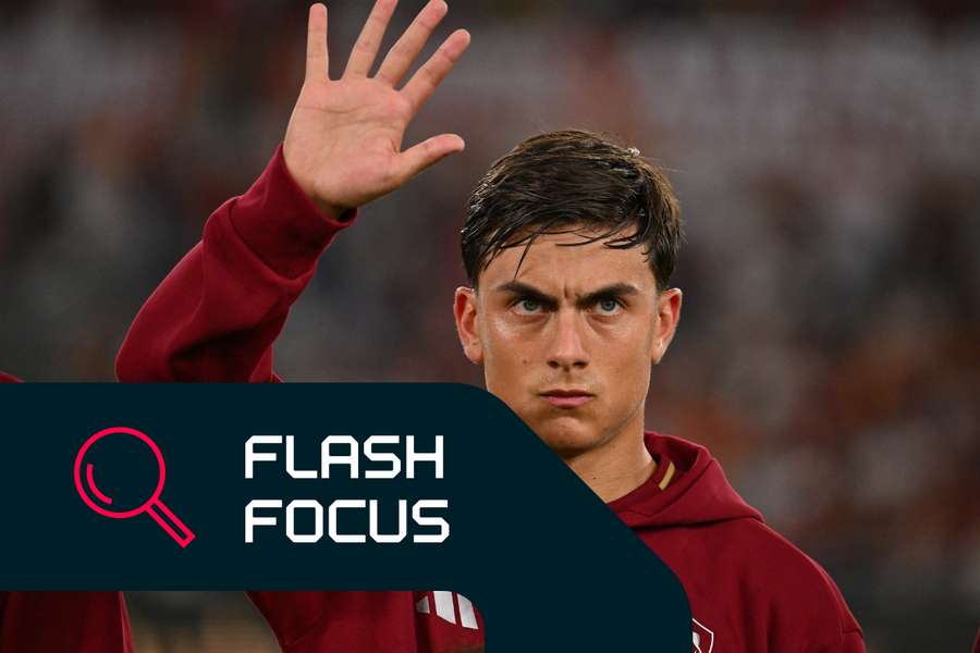 Paulo Dybala, internacional argentino da Roma