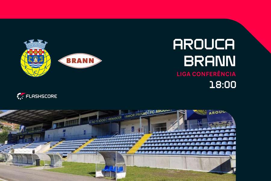 Arouca defronta Brann na 3.ª pré-eliminatória da Liga Conferência