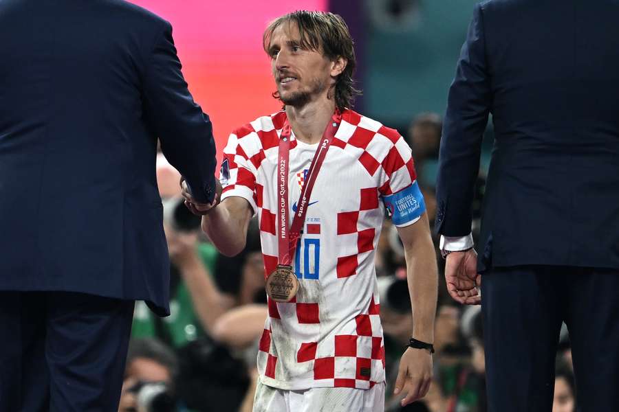 Luka Modric refused to rule out another World Cup
