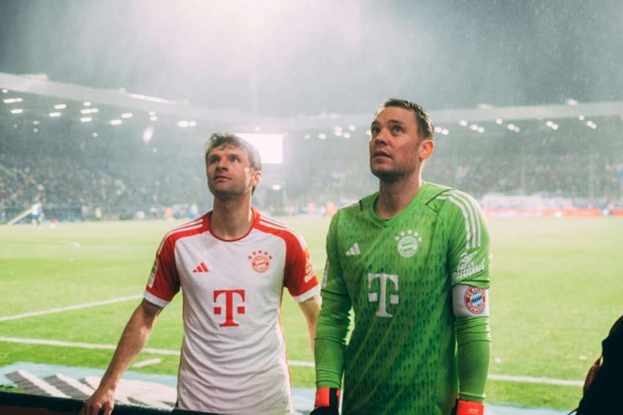 Müller en Neuer, twee clublegendes