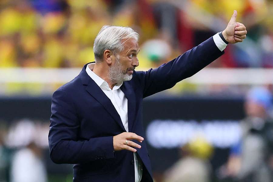 Sebastien Desabre on the touchline Sebastien Desabre on the touchline