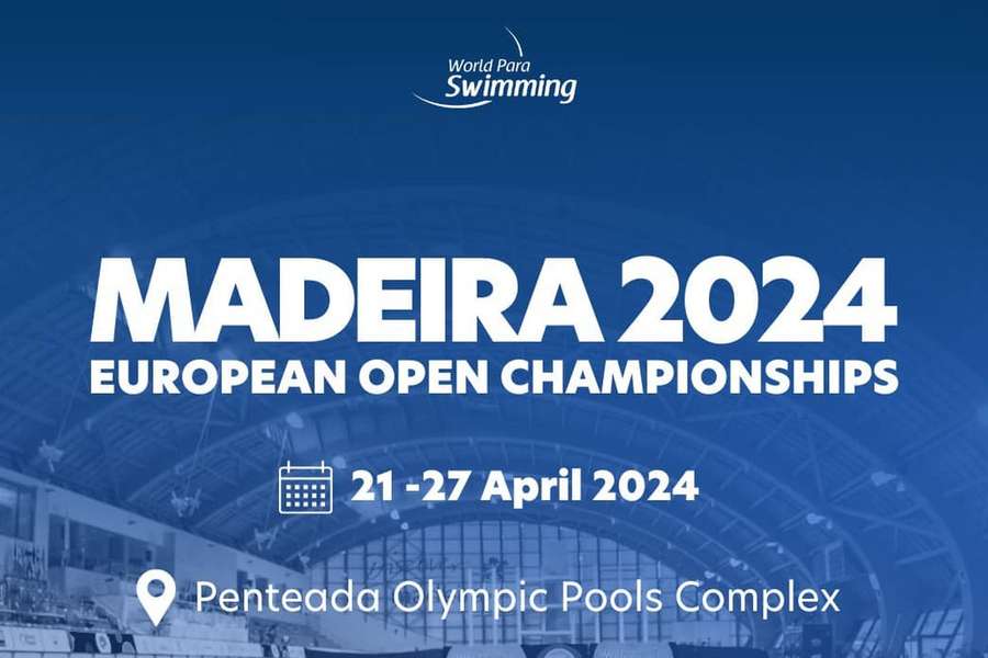 Madeira volta a ser palco de Europeus de natação paralímpica em 2024