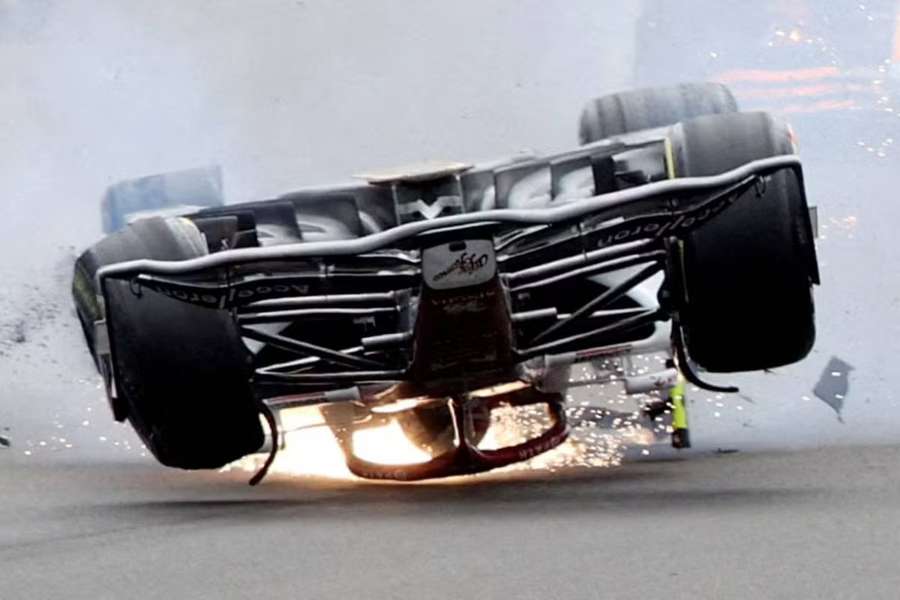 Activists ran onto the track during last year's British Grand Prix