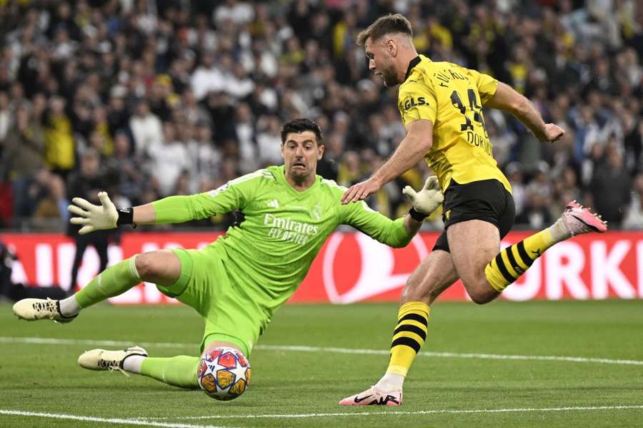 Füllkrug im Champions-League-Finale gegen Real Madrid (0:2) Füllkrug im Champions-League-Finale gegen Real Madrid (0:2)
