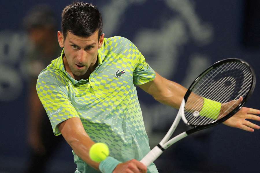 Djokovic last played in Dubai at the start of March