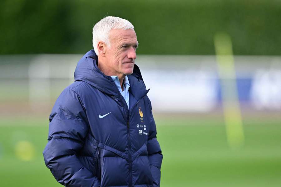 Didier Deschamps à Clairefontaine cette semaine.
