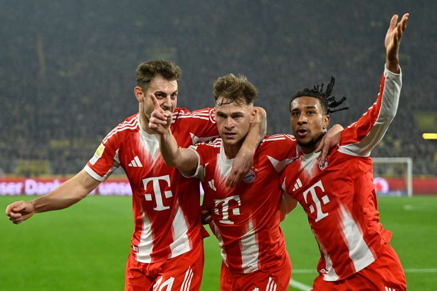 Kimmich nach seinem Siegtreffer.