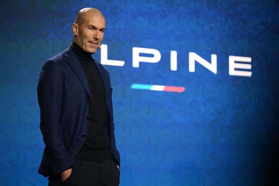 Zinedine Zidane ad un evento pubblico